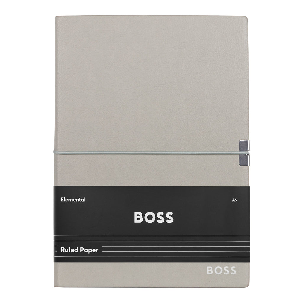 Corporate gifts BOSS A5 Notebook Elegance Storyline Grey Lined