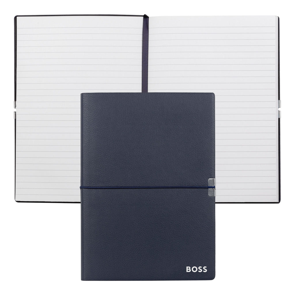 Buy BOSS A5 Notebook elegance storyline navy Lined in Hong Kong & China