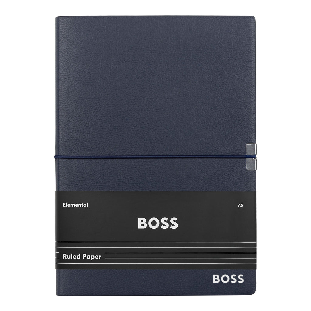 Buy BOSS A5 Notebook elegance storyline navy Lined in Hong Kong & China