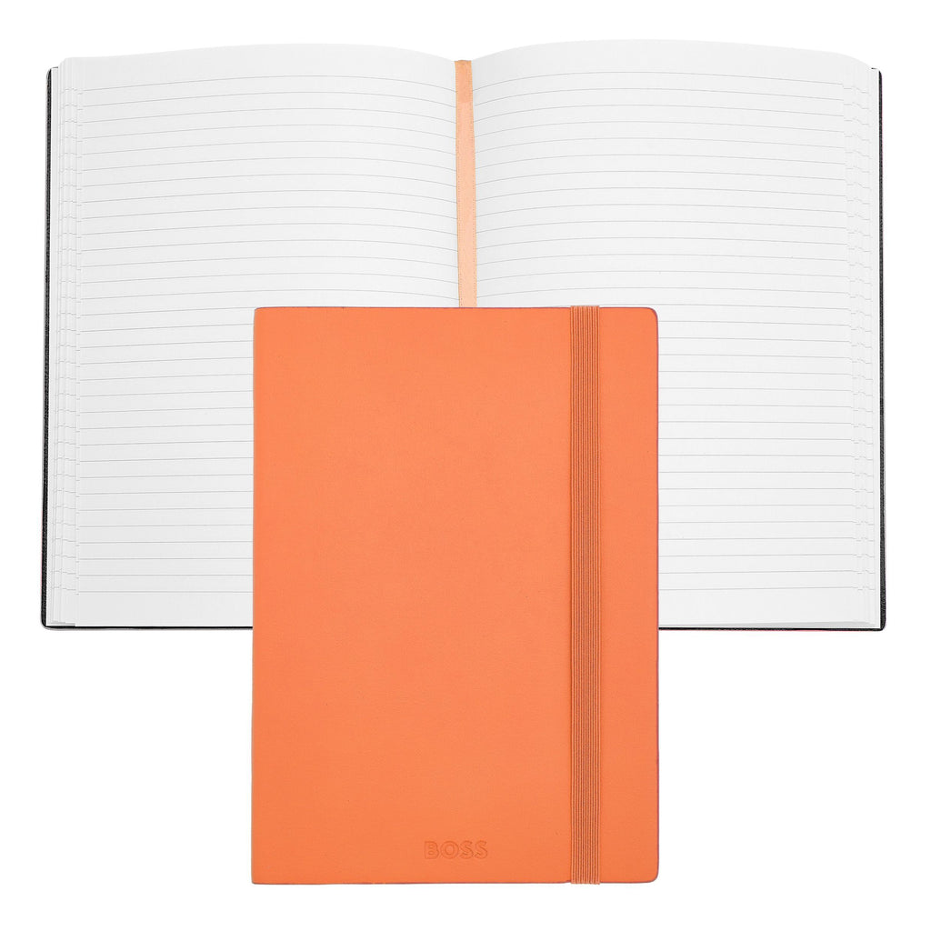 Shop BOSS A5 Notebook Pastel Classic Light Orange Lined in Hong Kong