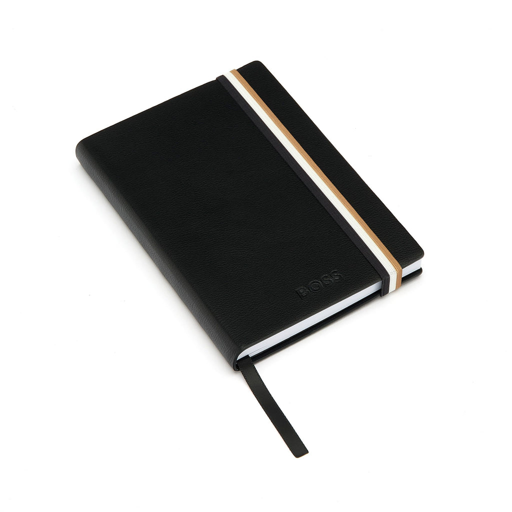 Shop BOSS A6 Notebook Iconic Black Lined in Hong Kong, Macau & China