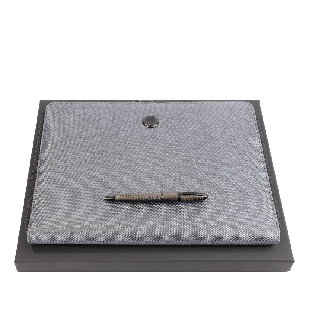  A4 conference folder & ballpoint pen from Hugo Boss business gift sets