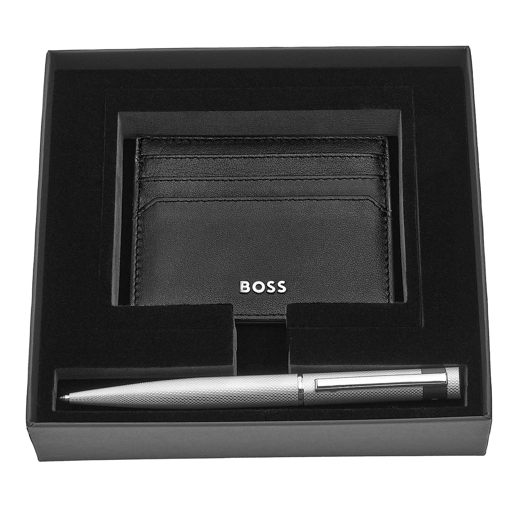 Card holder & ballpoint pen from Hugo Boss corporate gift set