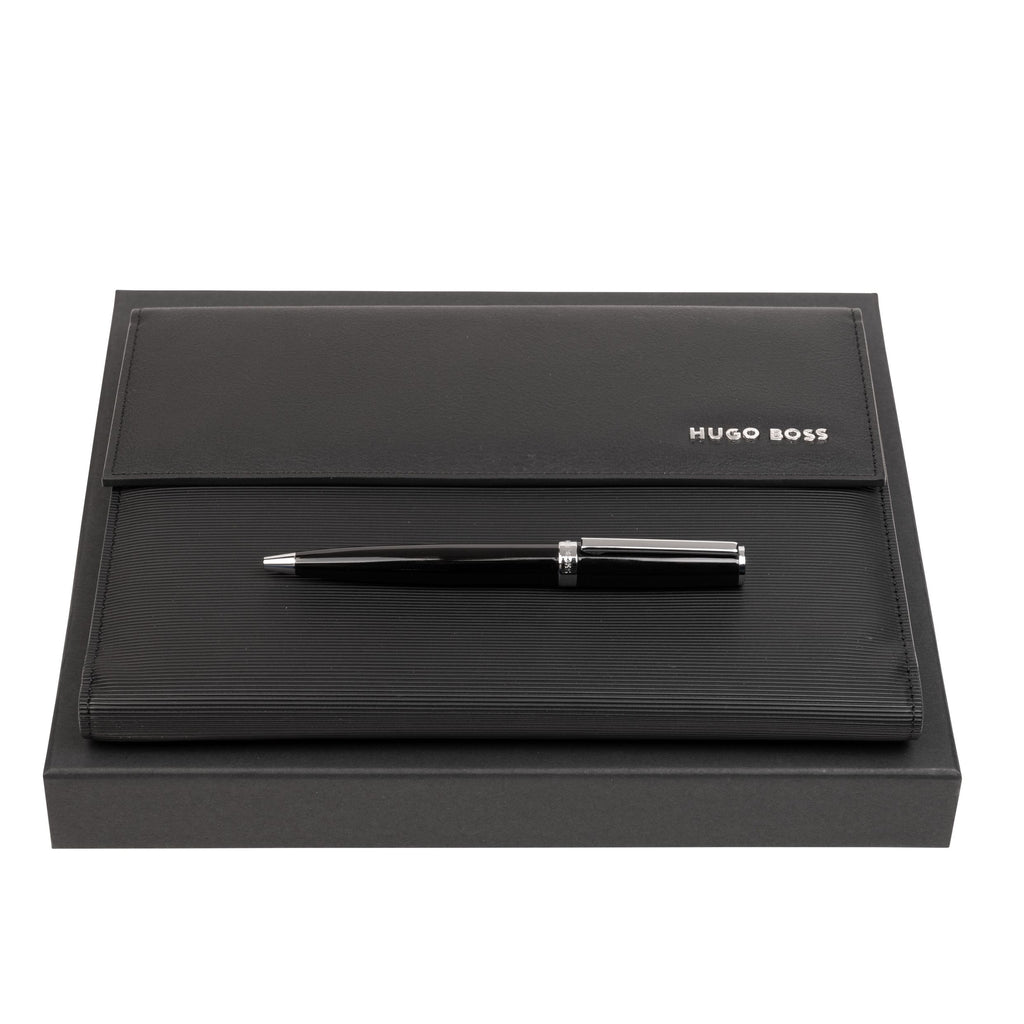  Exclusive gift sets HUGO BOSS fashion ballpoint pen & A5 folder 