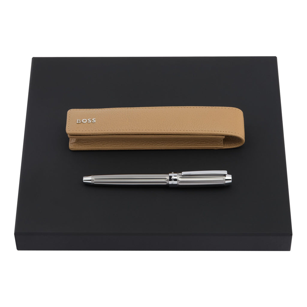 Shop HUGO BOSS rollerball pen & pen case gift set in Hong Kong & Macau