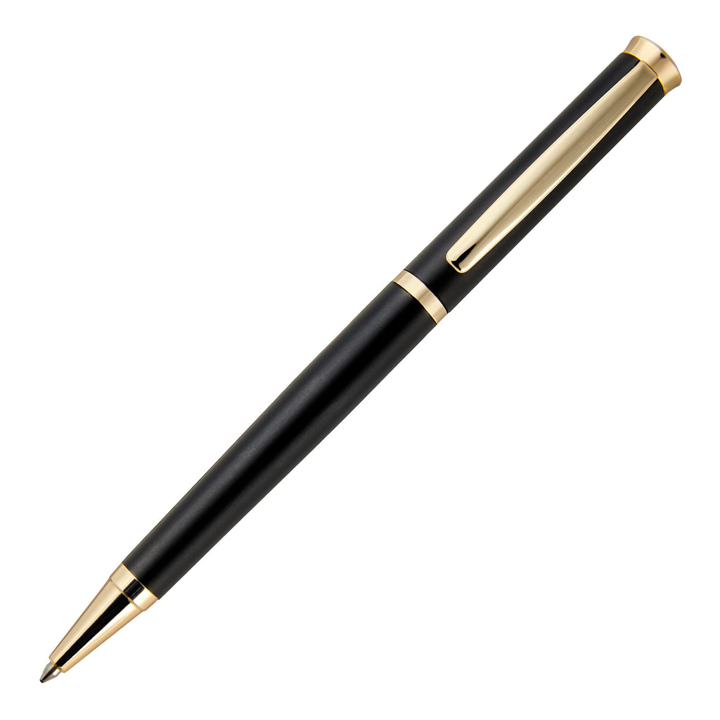 Ballpoint pen & Key ring from HUGO BOSS black business gift Set