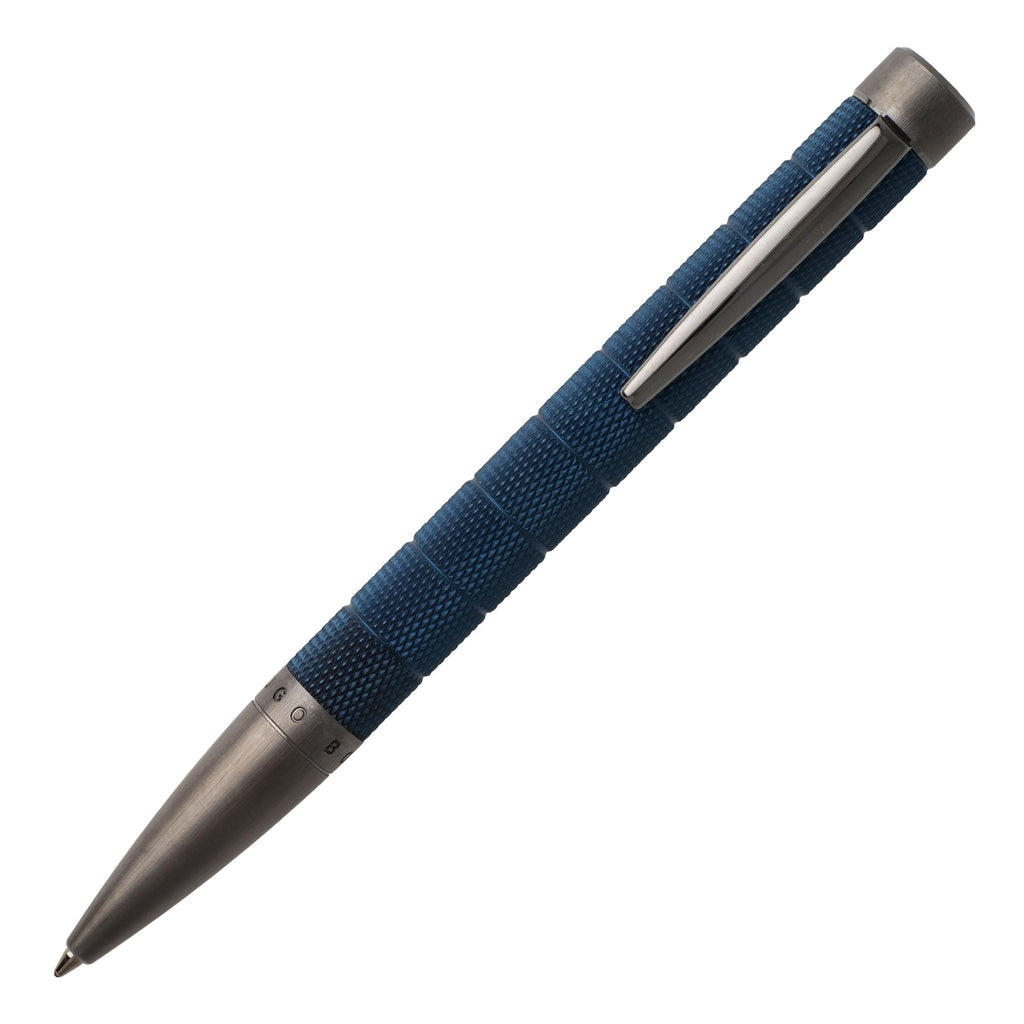 Pen set for him HUGO BOSS Blue Ballpoint pen & Rolerball pen Pillar