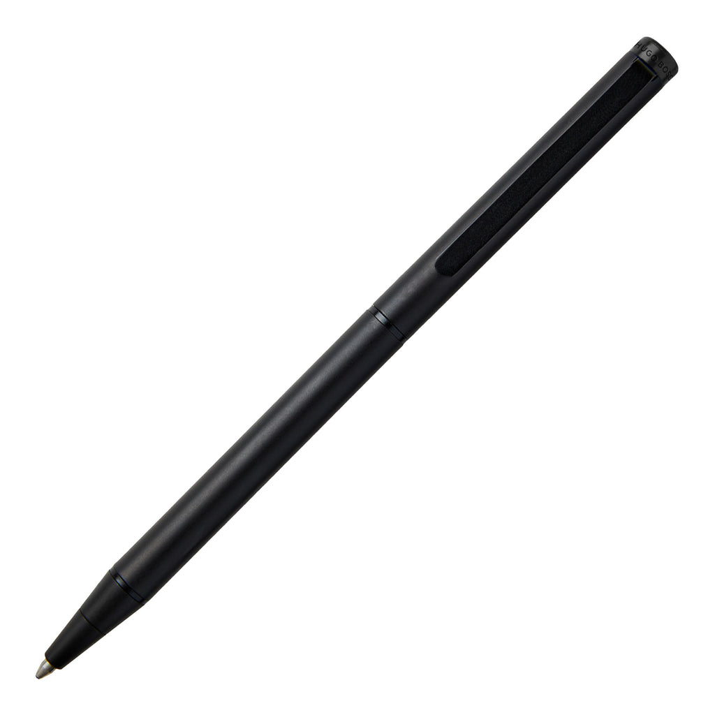 Set CLOUD Matte Black Hugo Boss Ballpoint pen & A4 folder in HK