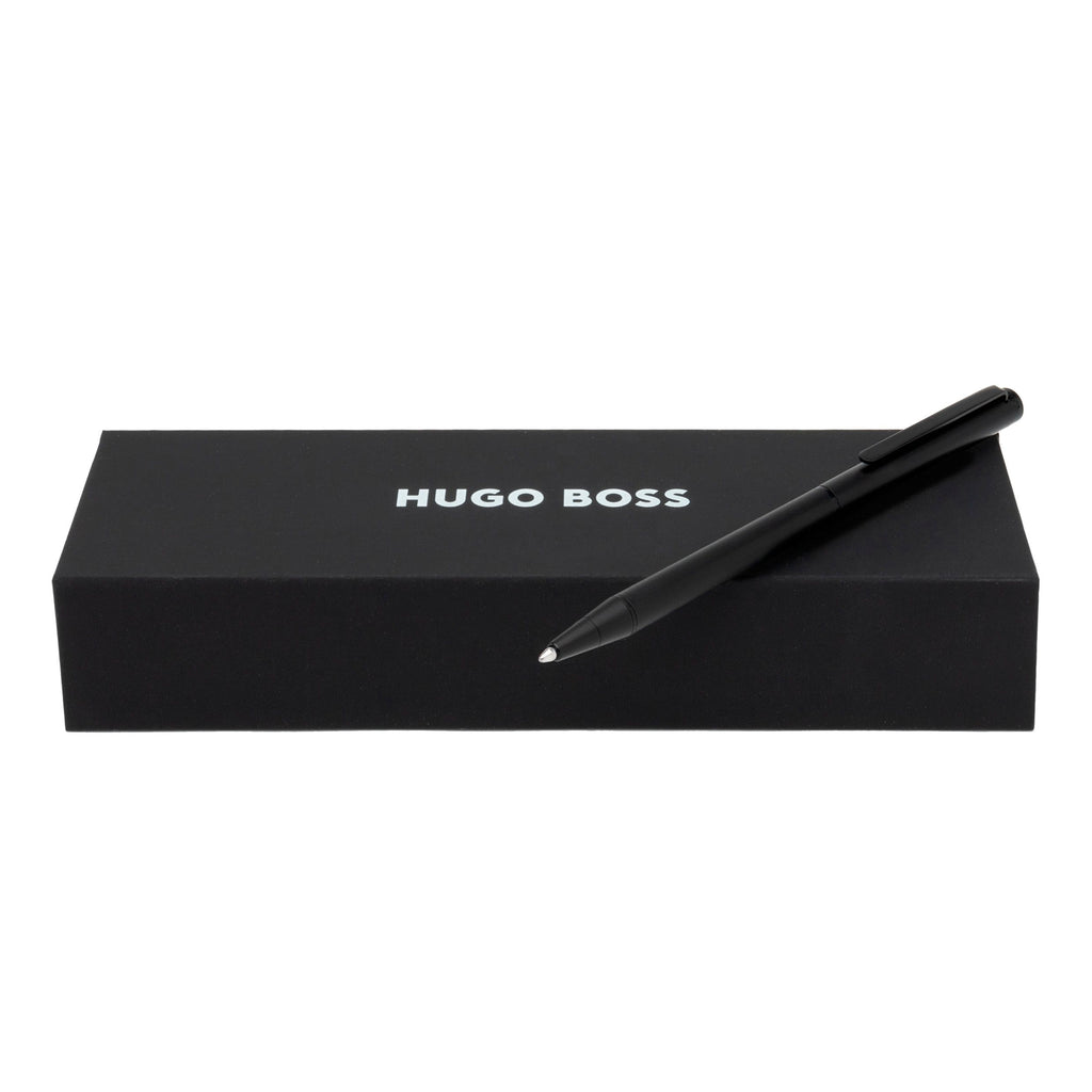 Luxury writing instruments HUGO BOSS Ballpoint pen Matte Black Cloud 