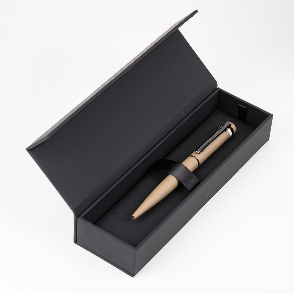 Writing Instruments Pens Writing instruments & pens Hugo Boss camel Ballpoint pen Loop Iconic ...
