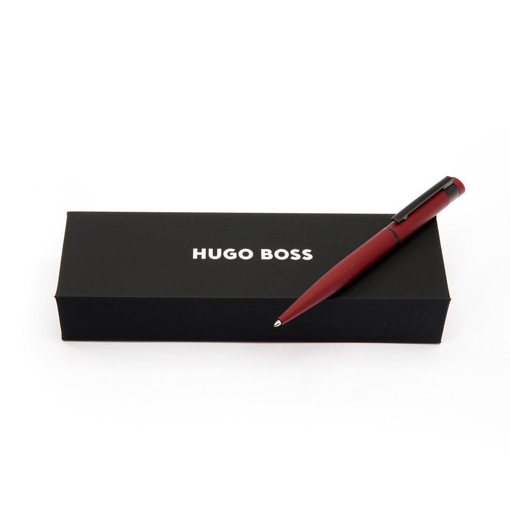 Stationery writing insruments HUGO BOSS Matt Red Ballpoint pen Loop 