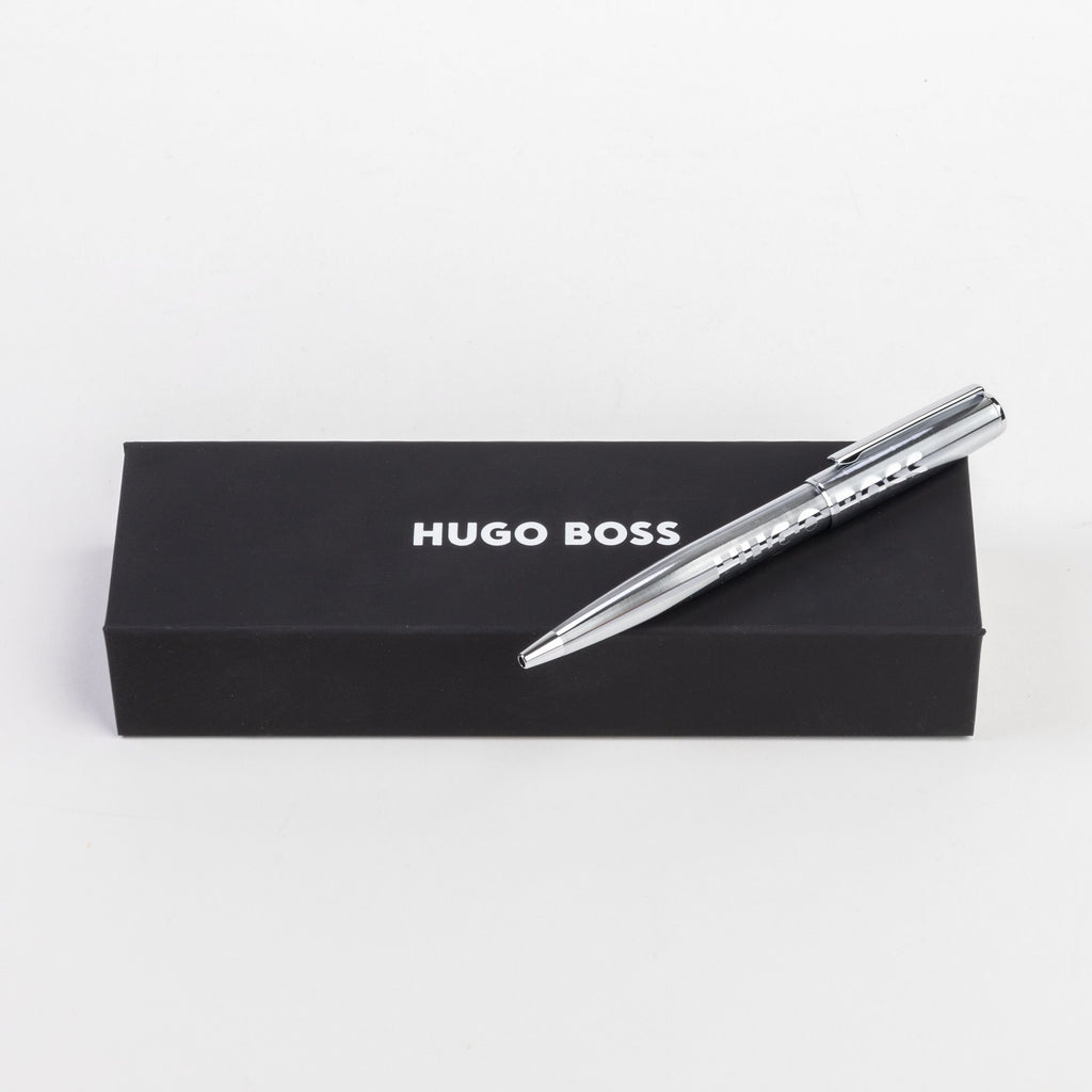 Executive writing instruments HUGO BOSS Chrome Ballpoint pen Label 