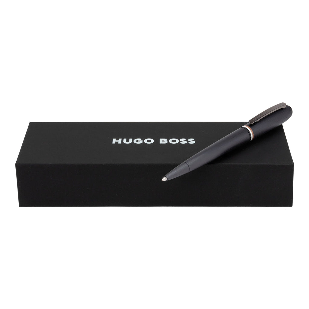 HUGO BOSS Ballpoint pen Contour Iconic with tricolor signature stripes