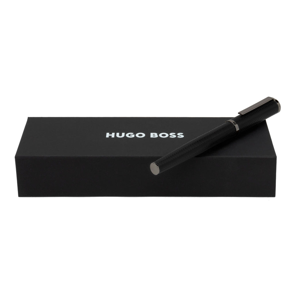HUGO BOSS Formation Rollerball pen | Herringbone | Gun | Gift for HIM