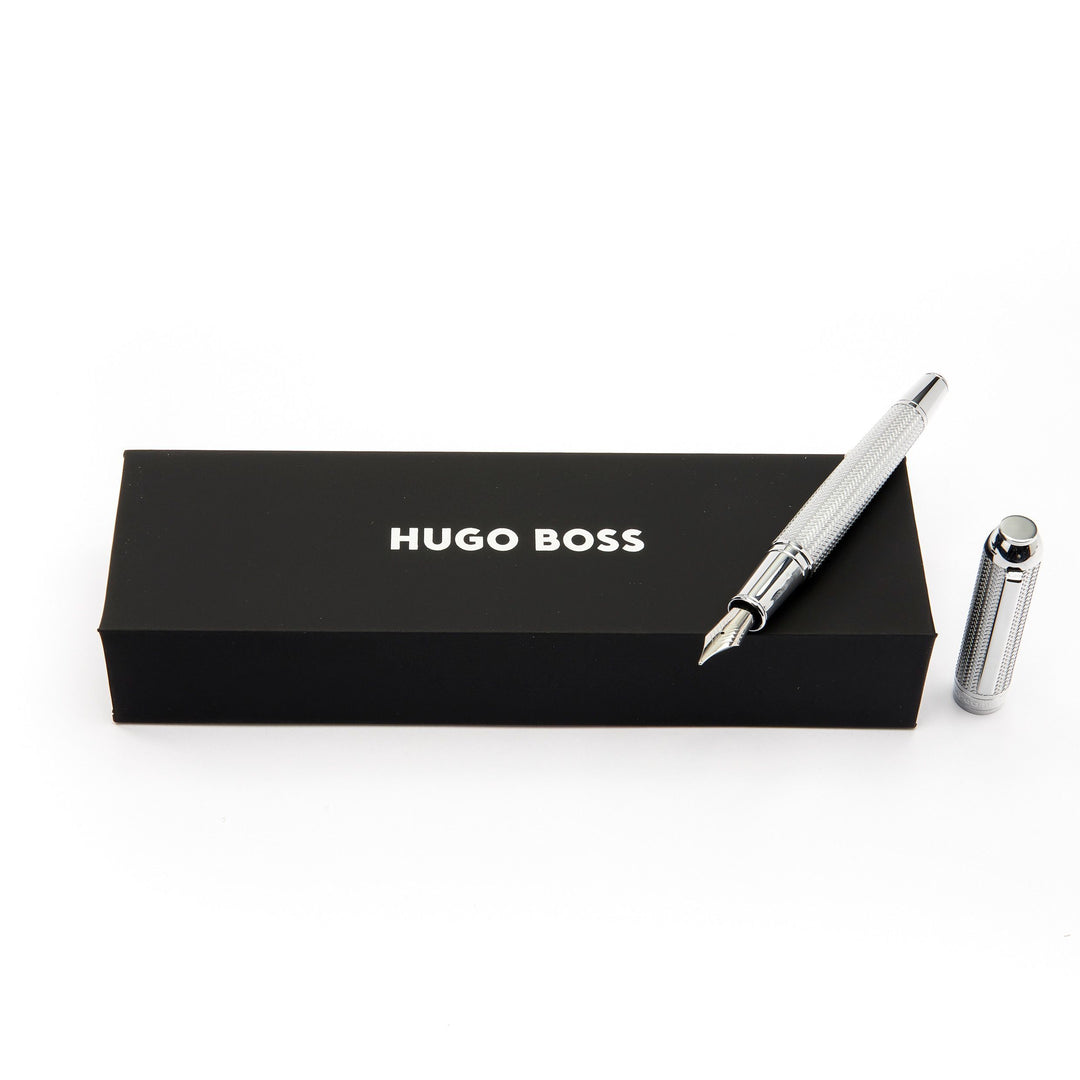 HUGO BOSS HSI4652C - Fountain pen Elemental Silver - Image 4