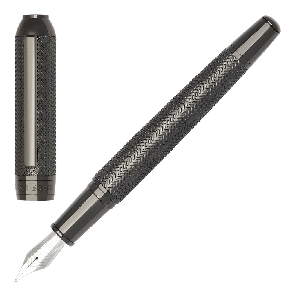 Contemporary writing instruments HUGO BOSS gun Fountain pen Elemental 