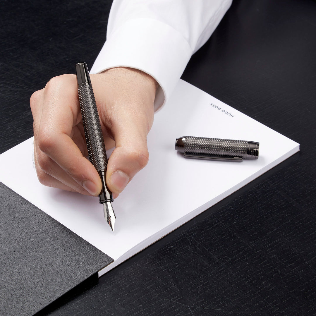 HUGO BOSS HSI4652D - Fountain pen Elemental Gun - Image 4