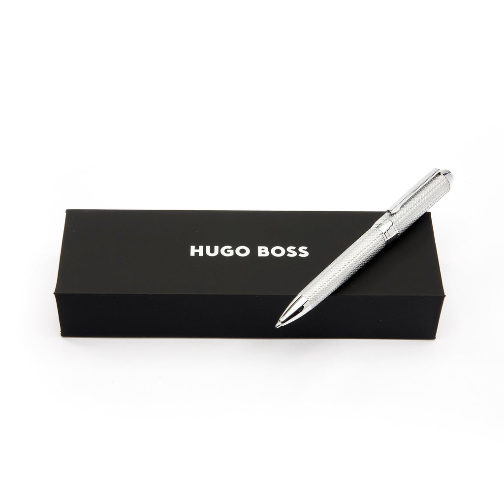 Premier writing instruments HUGO BOSS Silver Ballpoint pen Elemental 