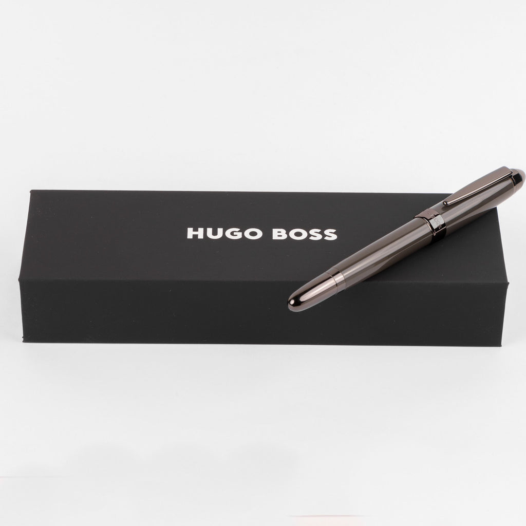 Men's esquire pens Hugo Boss designer fashion Grey Fountain pen Icon