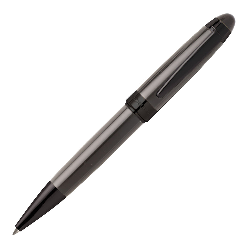  Exquisite pen set Hugo Boss grey ballpoint & rollerball pen Icon 
