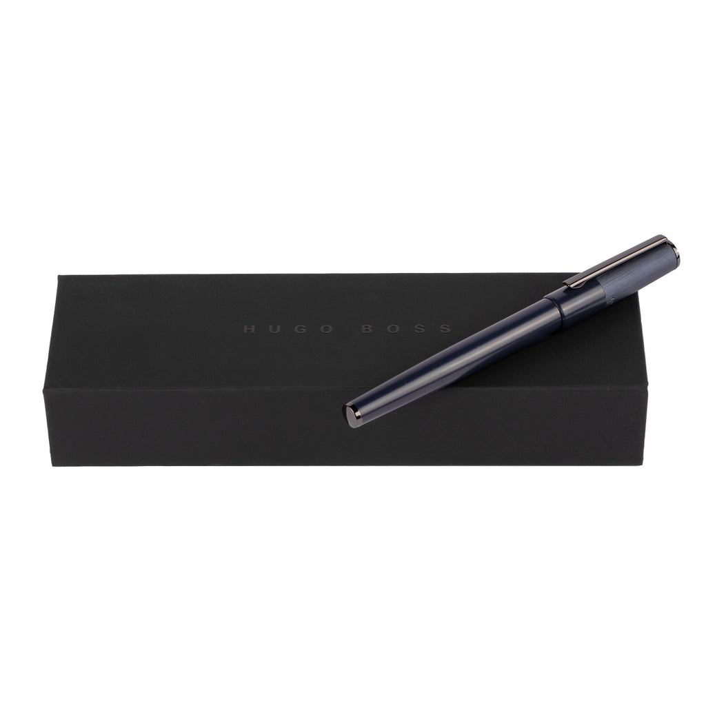 Rollerball pen Gear Minimal in all navy from Hugo Boss in HK & China