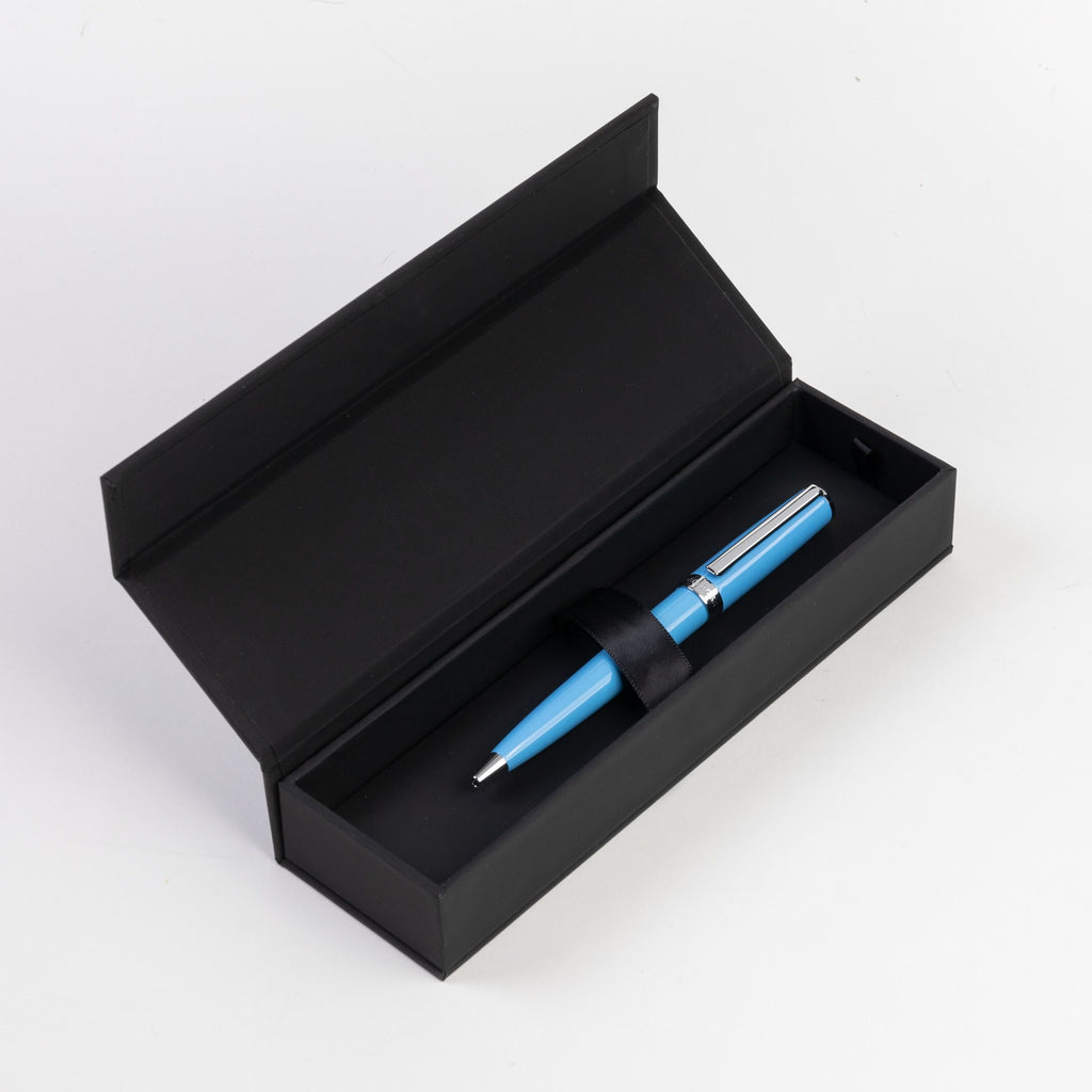 Fine writing instruments HUGO BOSS light blue Ballpoint pen Gear Icon