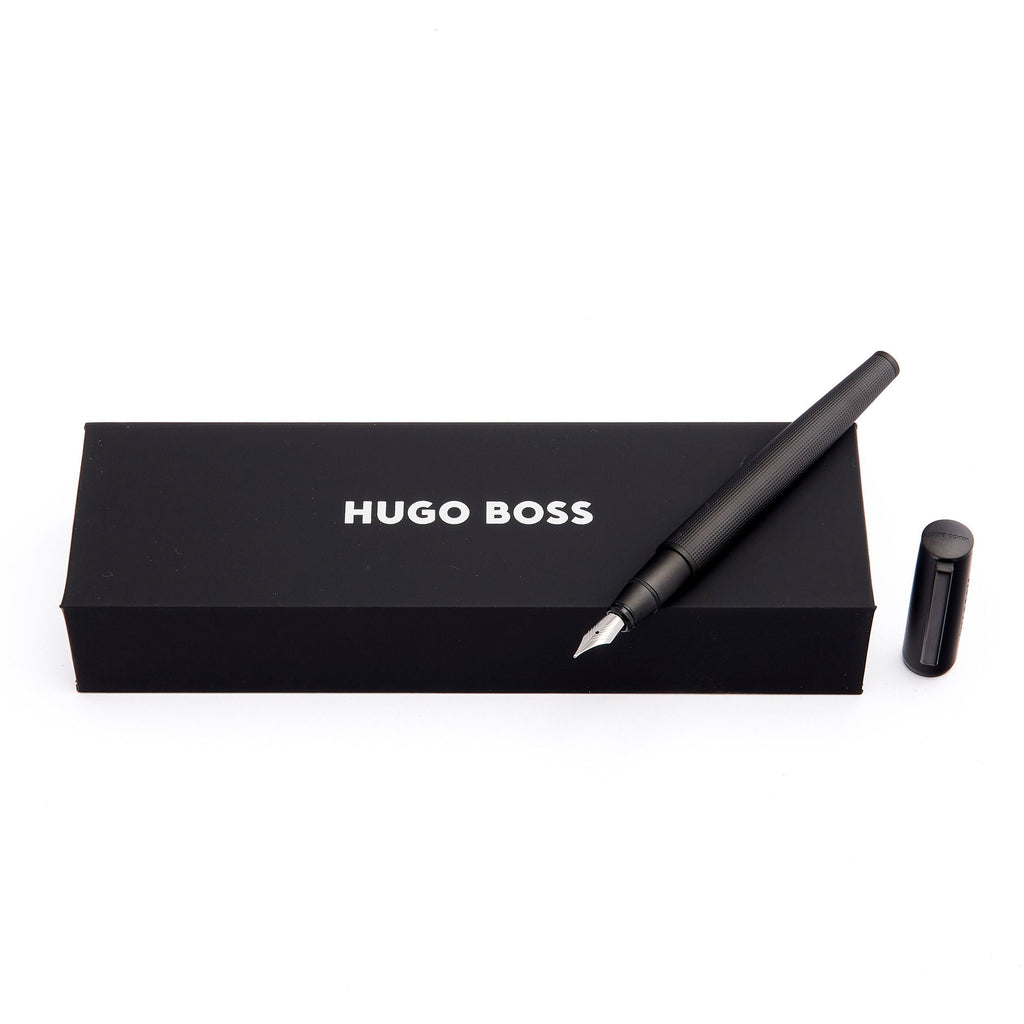Prestige writing instrument HUGO BOSS Iconic Black Fountain pen Arche