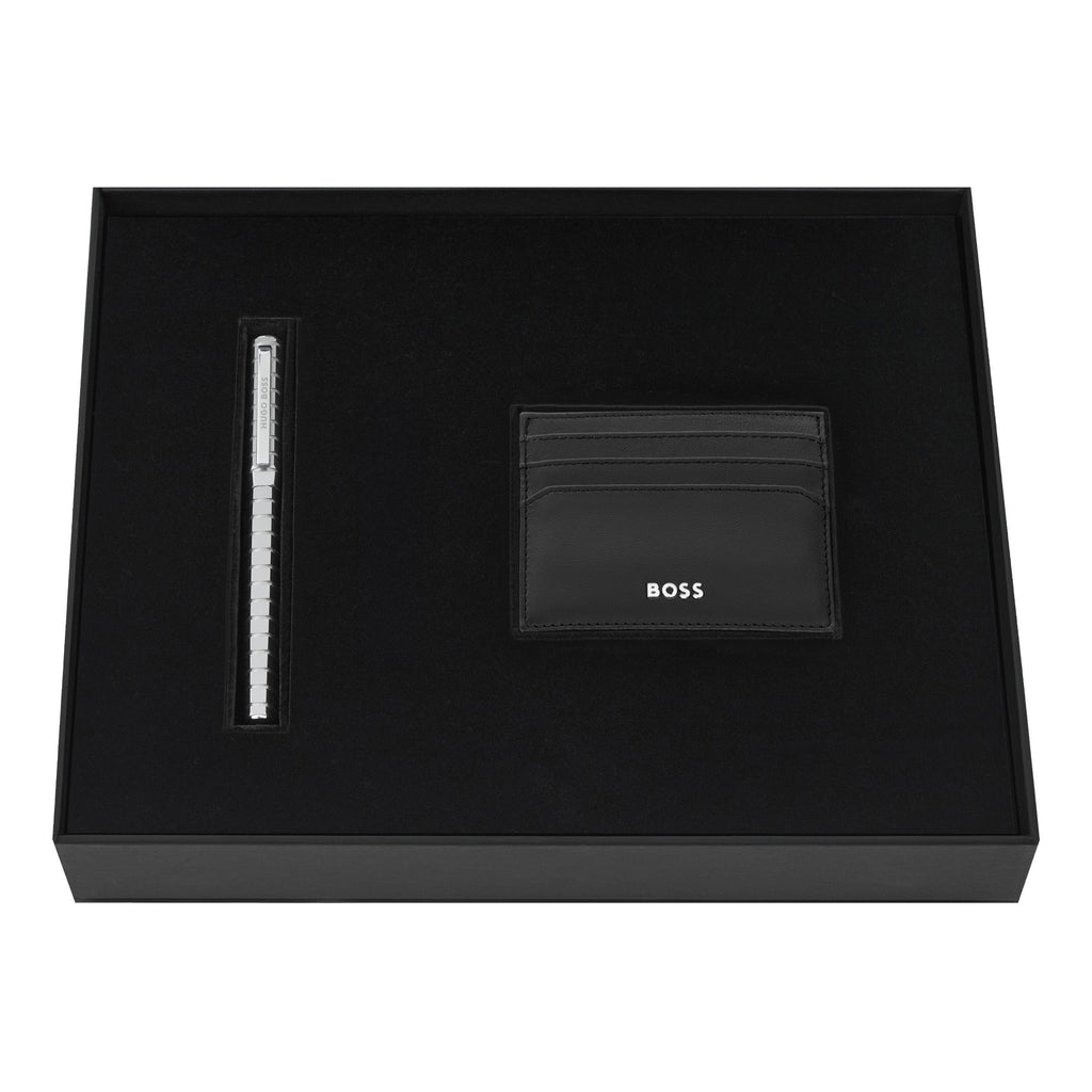 Shop HUGO BOSS chrome-plated limited edition rollerball pen Nexus in HK