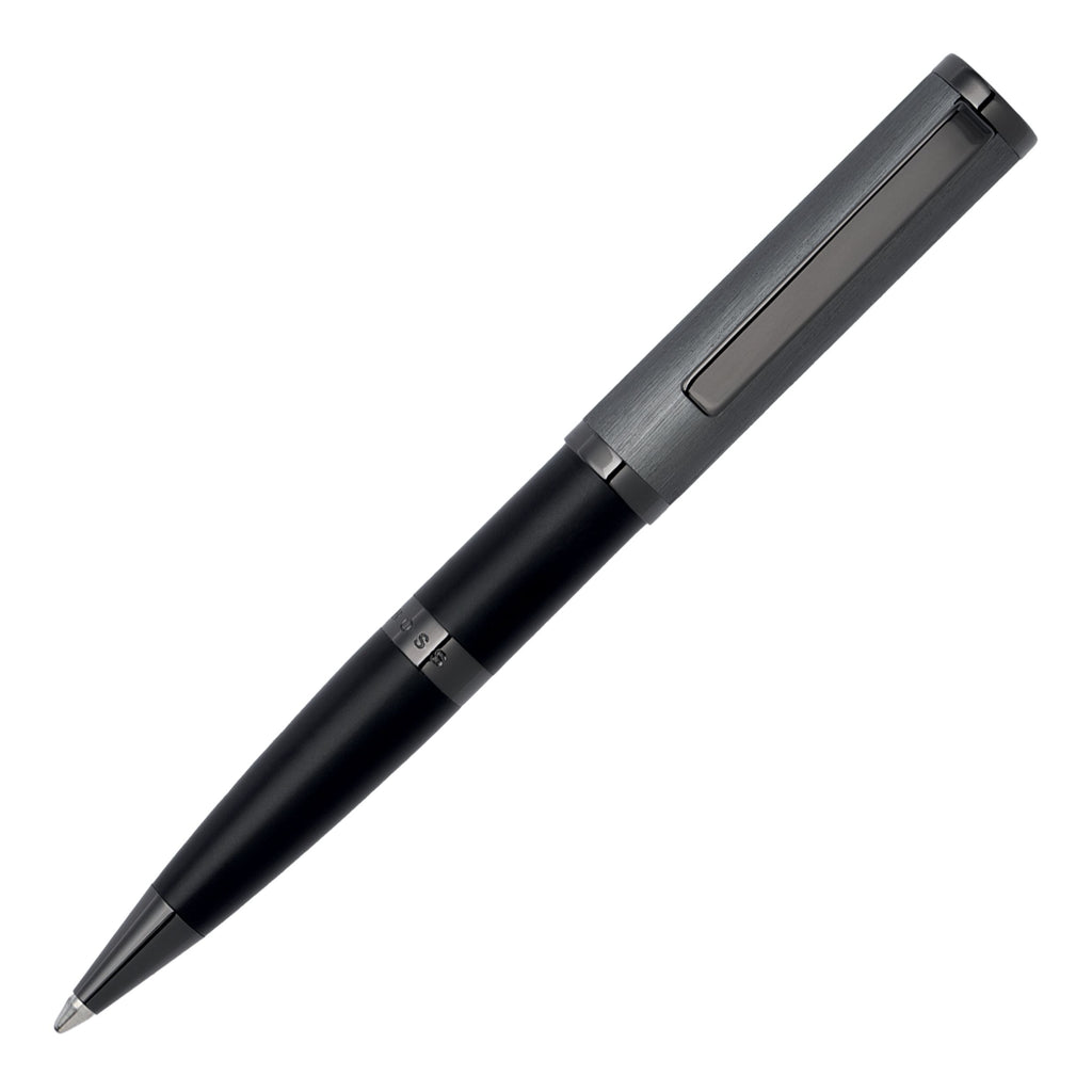 Fine pen set HUGO BOSS ballpoint pen & rollerball pen Formation Glare