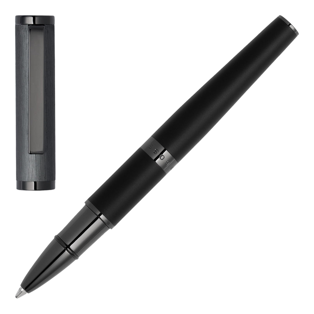 Fine pen set HUGO BOSS Rollerball pen & Fountain pen Formation Gleam