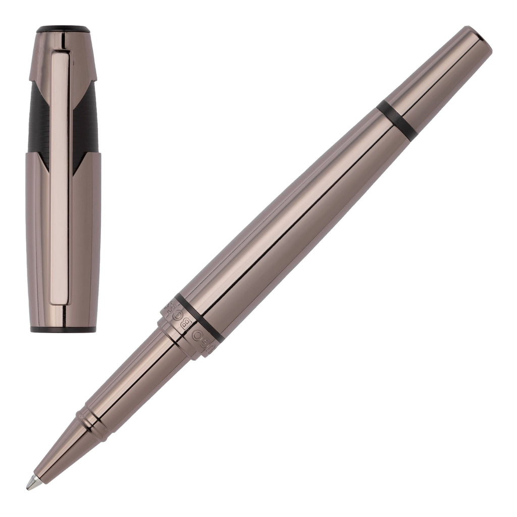 Designer pen sets HUGO BOSS gun ballpoint pen & rollerball pen Chevron