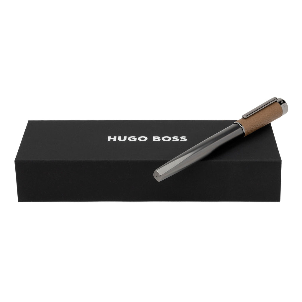 Executive writing instruments HUGO BOSS camel fountain pen Corium