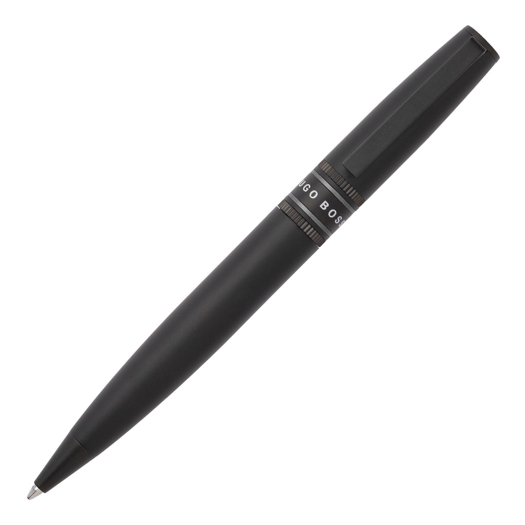 Pen set Illusion Gear Hugo Boss black ballpoint pen & rollerball pen