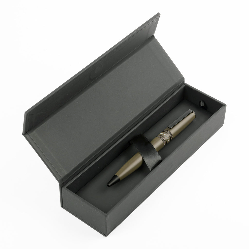 Designer pens for men HUGO BOSS Khaki ballpoint pen Illusion Gear