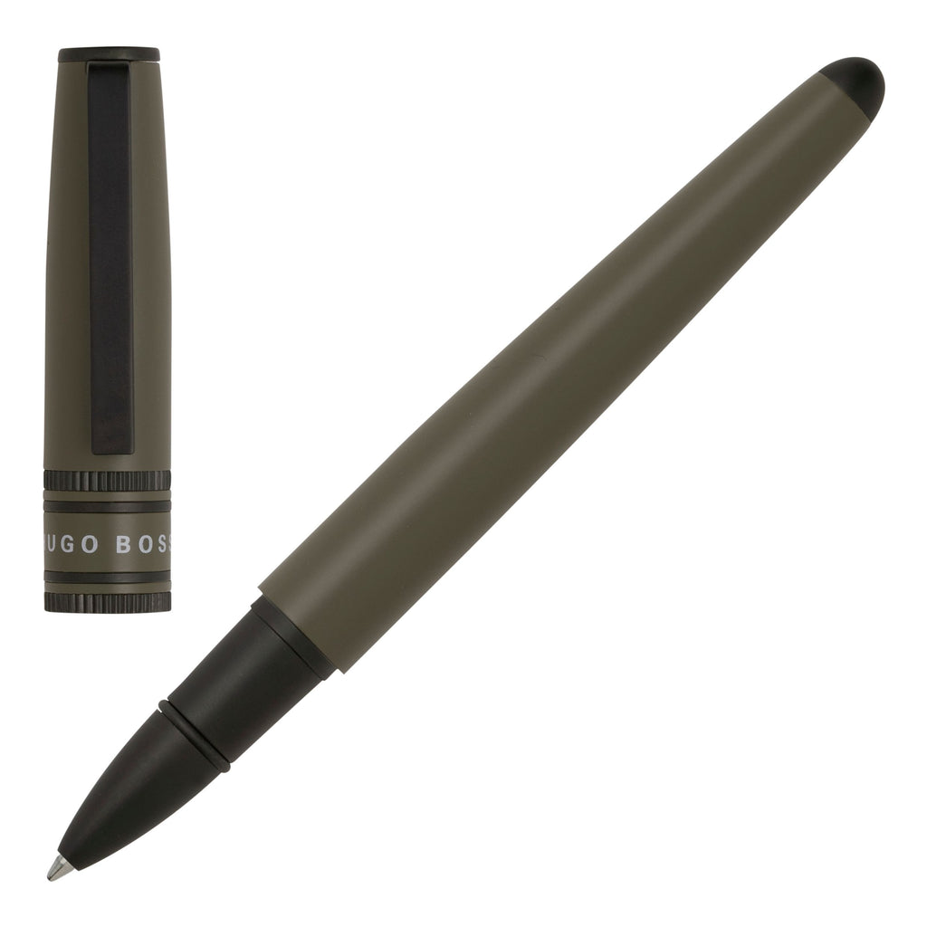 Pen sets HUGO BOSS Khaki Ballpoint pen & Rollerball pen Illusion Gear