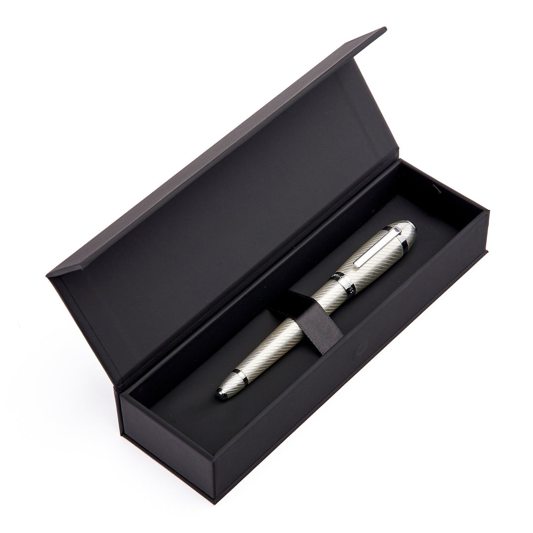 HUGO BOSS HSW4452C - Fountain pen Arc Futurist Silver - Image 5