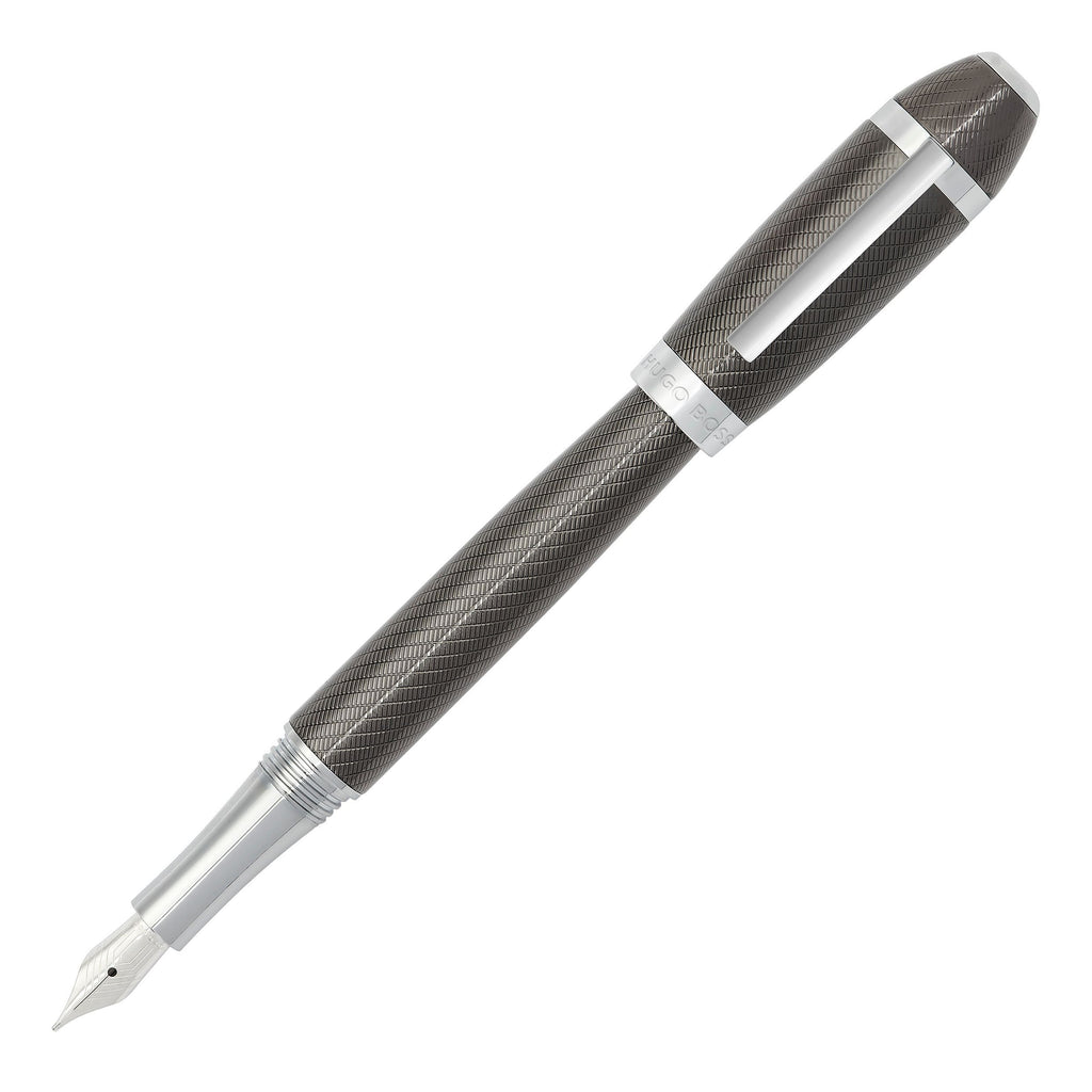 Exquisite pens for pen lovers HUGO BOSS Fountain pen Arc Futurist Gun