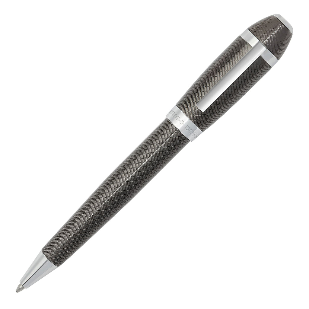 Fine pen sets HUGO BOSS Futurist Gun ballpoint pen & fountain pen Arc