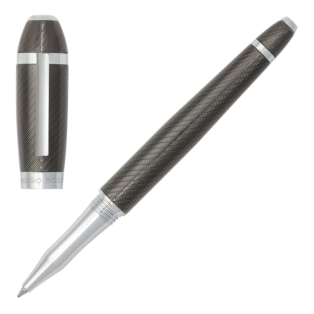 elite pen set HUGO BOSS Futurist Gun rollerball pen & fountain pen Arc