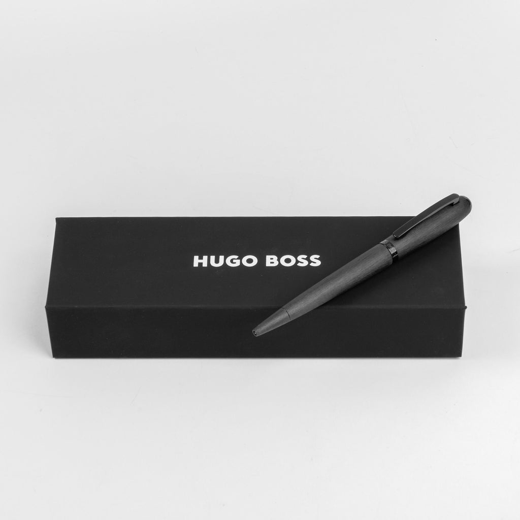 Gift for him HUGO BOSS Fashion Black Brush Ballpoint pen Contour 