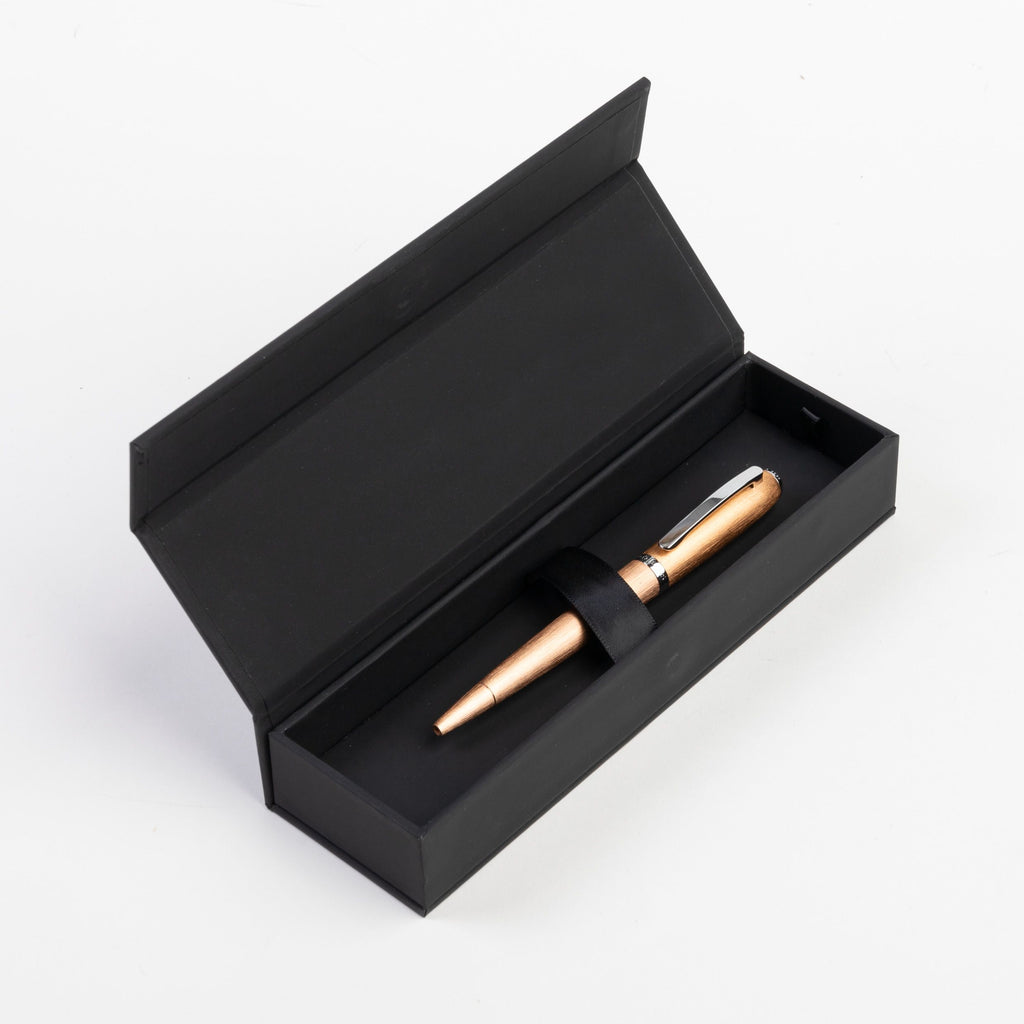 Gift ideas for men Hugo Boss brushed champagne ballpoint pen Contour