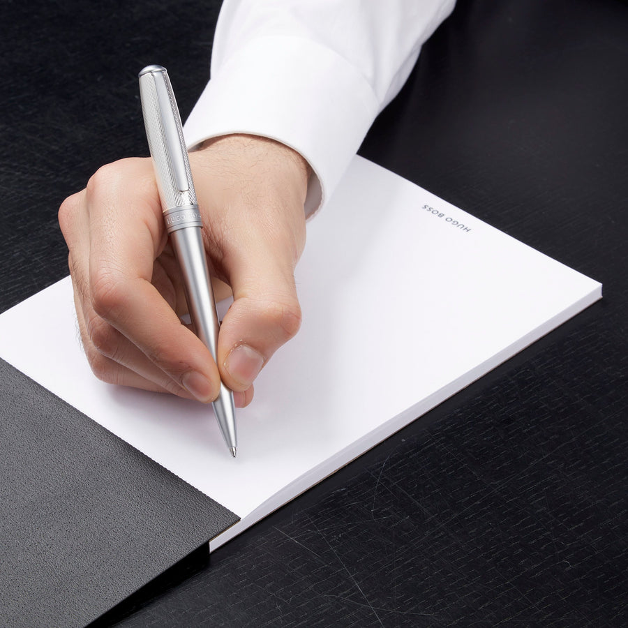 HUGO BOSS HSY4874C - Ballpoint pen Essential Metal Silver - Image 3