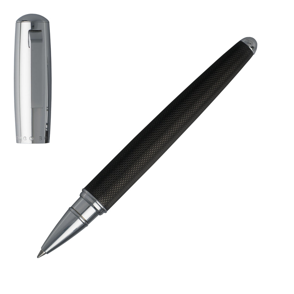 Pen gift set Pure Hugo Boss black Ballpoint pen & Rollerball pen