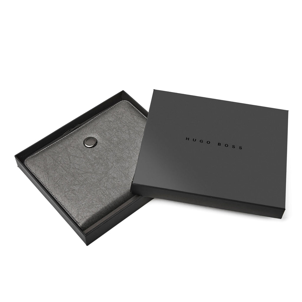 Luxury business corporate gifts HUGO BOSS A5 conference folder Gleam