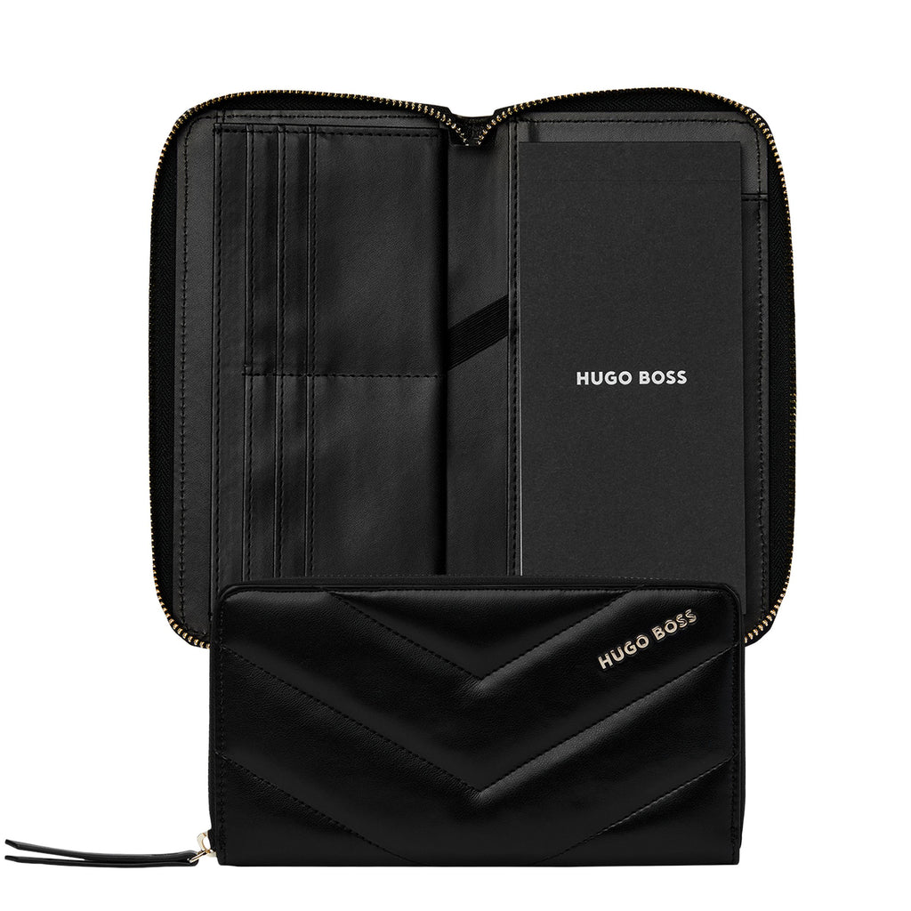 Luxury gift sets for her HUGO BOSS black ballpoint pen & organizer