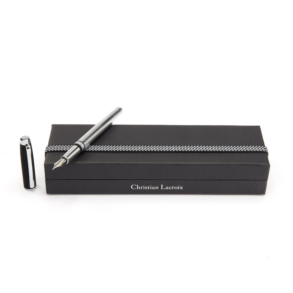 Personalized gifts Christian Lacroix Soft Black Fountain pen Caprio 