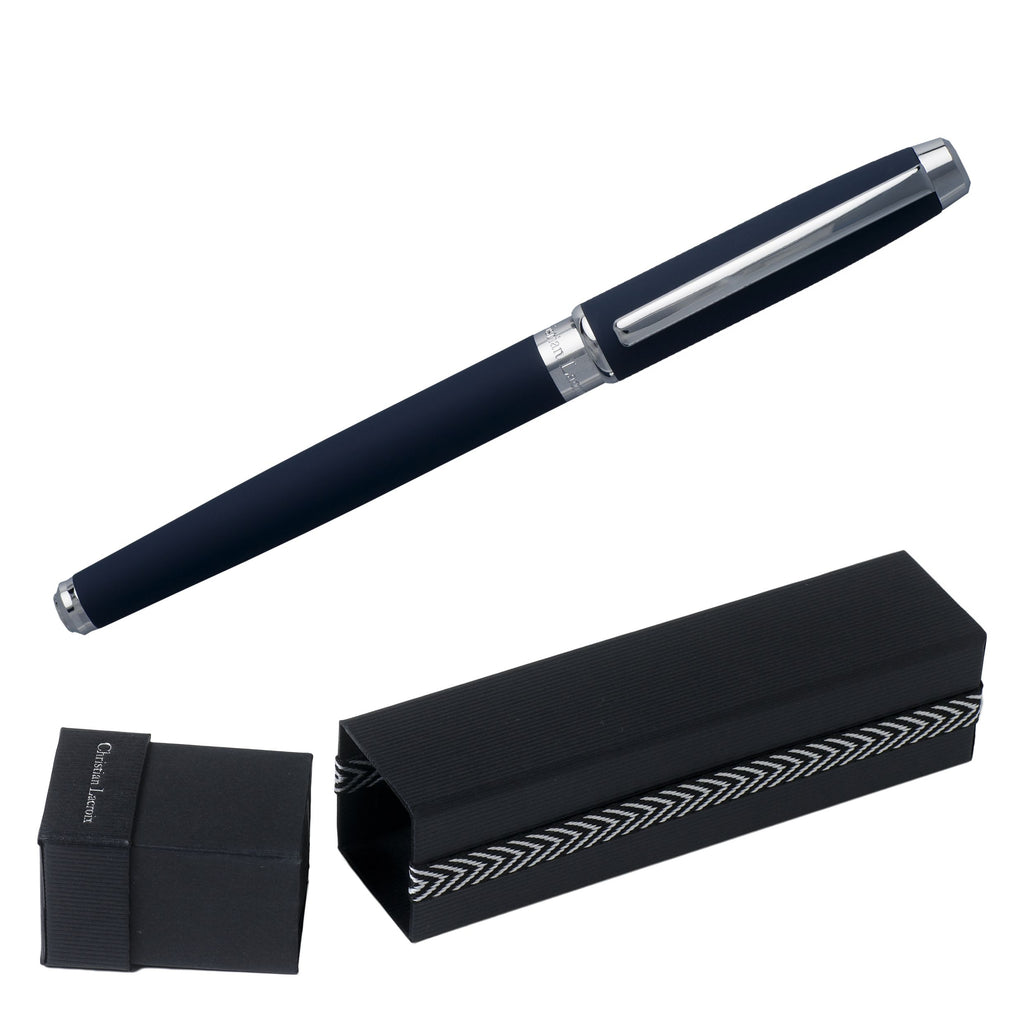 Blue Rollerball pen Chorus from Christian Lacroix writing accessories