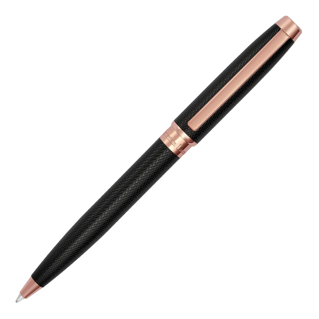 Elegant pen CHRISTIAN LACROIX Black/Rose gold Ballpoint pen Caprio 