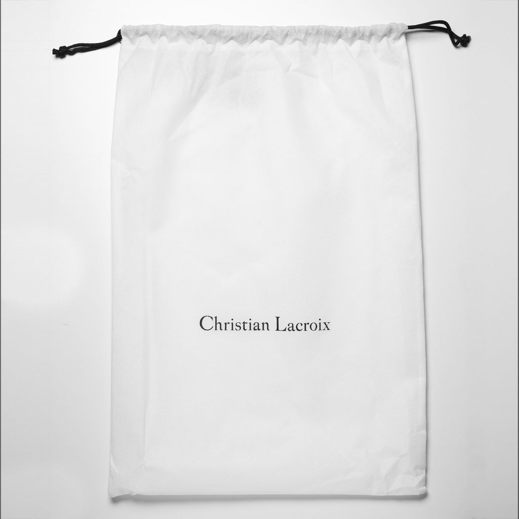 Christian Lacroix white nylon bag 