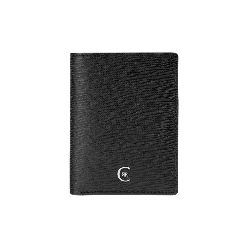 Trifold wallets CERRUTI 1881 Black Leather Card holder Belgravia